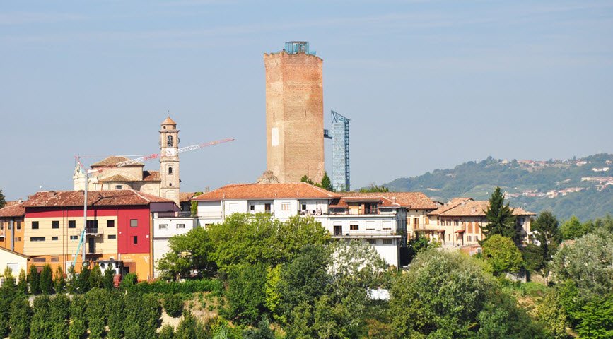 Barbaresco Castle, Piedmont, Italy